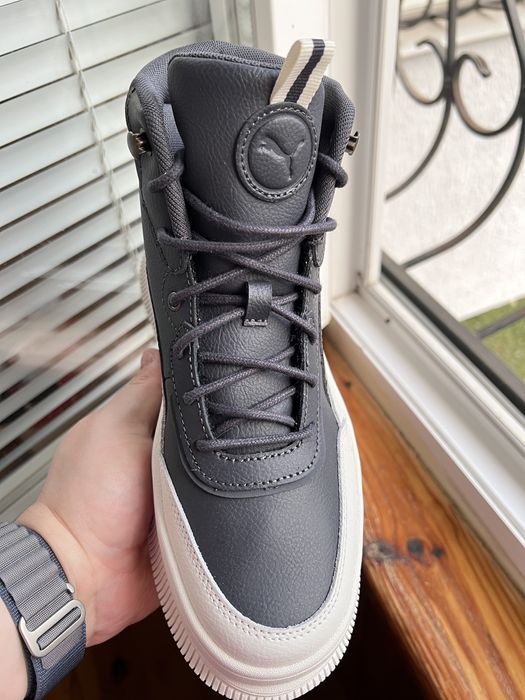 Оригінал! Женские кожаные кроссовки ботинки Puma Mayra