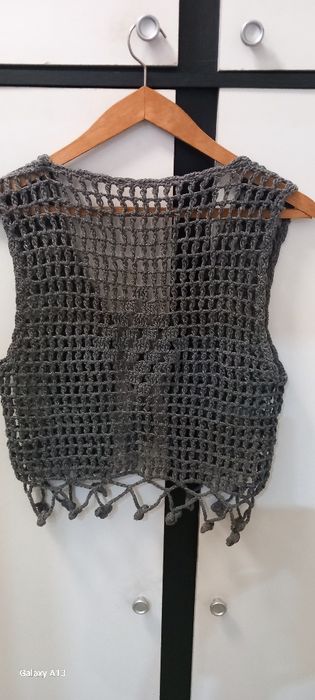 Ażurowe bolerko (narzutka)