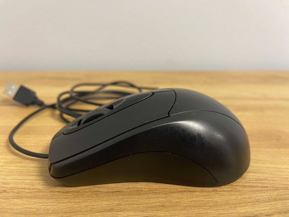 Мишка комп'ютерна Real-El RM-207 USB Black