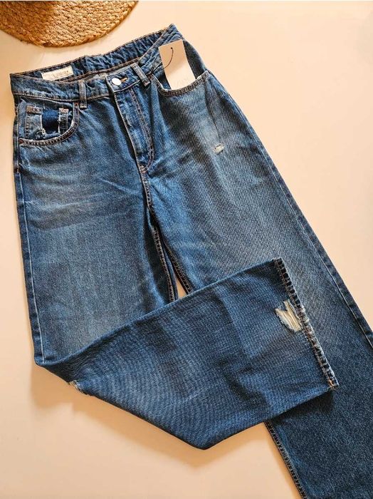 Джинсы zara baggy 36, S багги