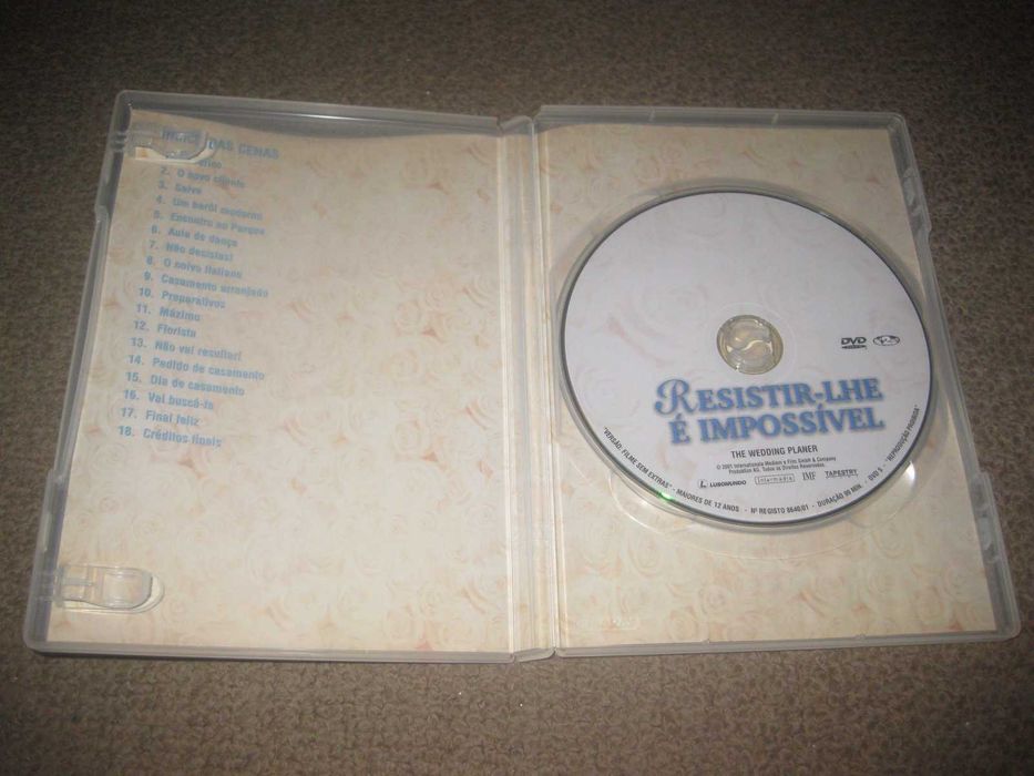DVD "Resistir-lhe é Impossível" com Jennifer Lopez