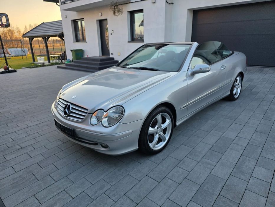 Mercedes-Benz CLK Piękny !! 1.8 kompresor 163 km !! Doinwestowany !! Gotowy do Sezonu