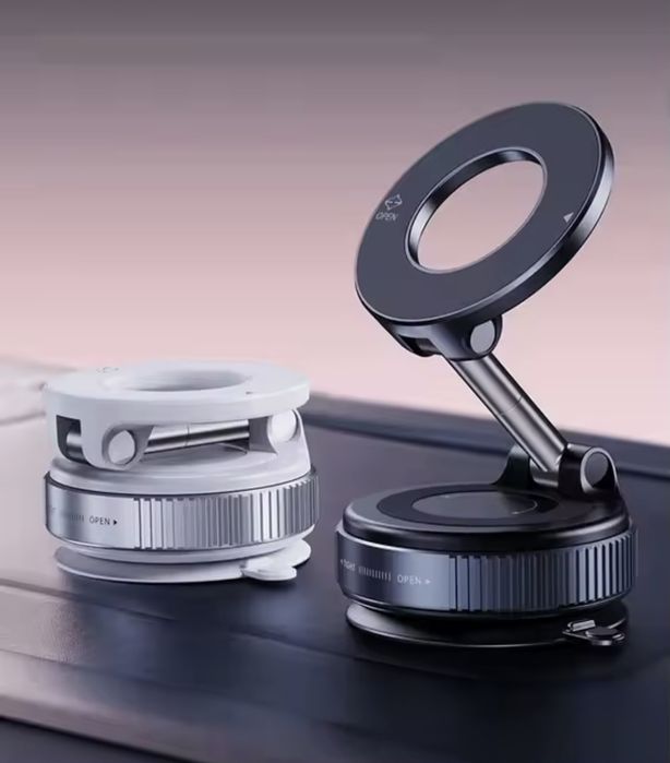 Вакумний тримач для телефону, автомобільний тримач з магнітним кільцем