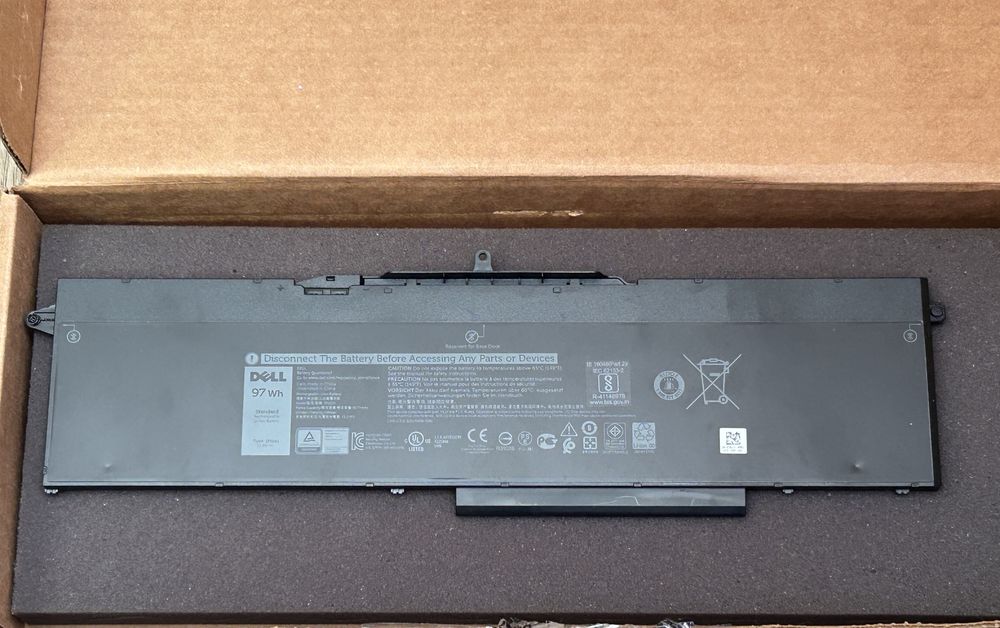 б/в Оригінальна Акумуляторна Батарея АКБ 97Wh Dell Precision, Latitude