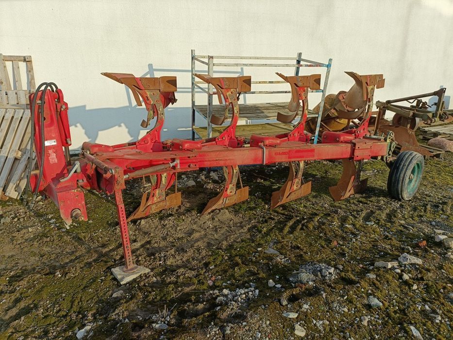 Pług obrotowy vogel noot 4 skiby zabezpieczenianiem resorowym