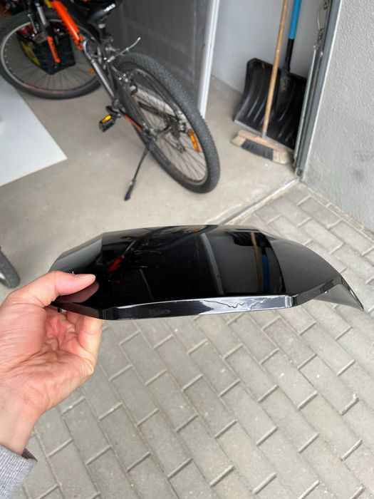 NOWY Kufer centralny motocyklowy skuter motorower błyszczący