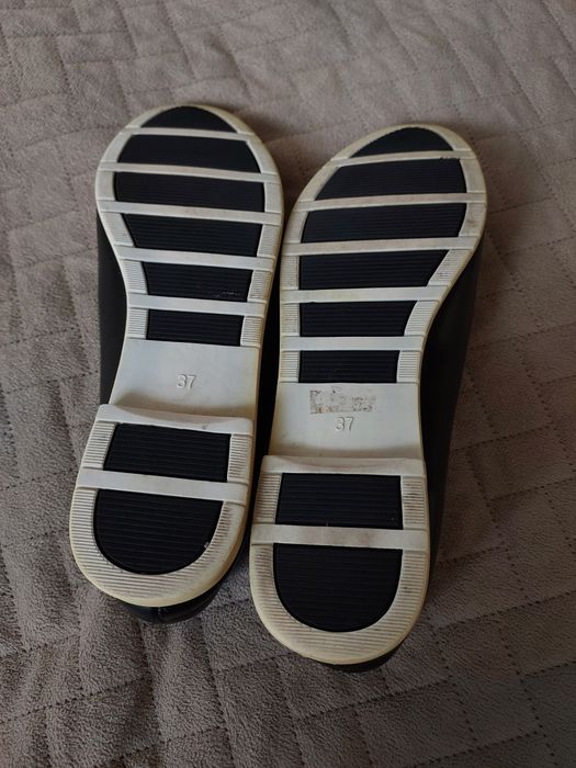 Baleriny czarne 37 damskie