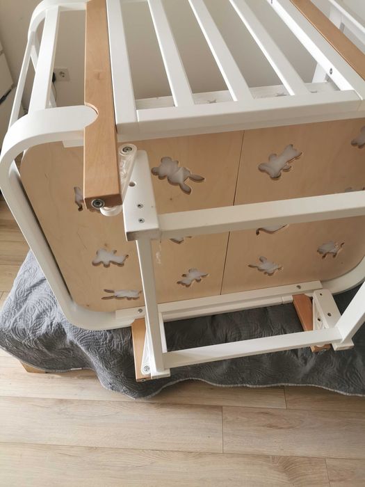 Кроватка детская Верес Соня Монако ЛД5 с маятниковым механизмом