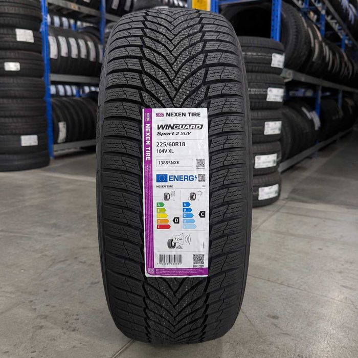 Резина нова зима 225 60 r18 104V XL WINGUARD SPORT 2 SUV NEXEN колеса шини зимові нове