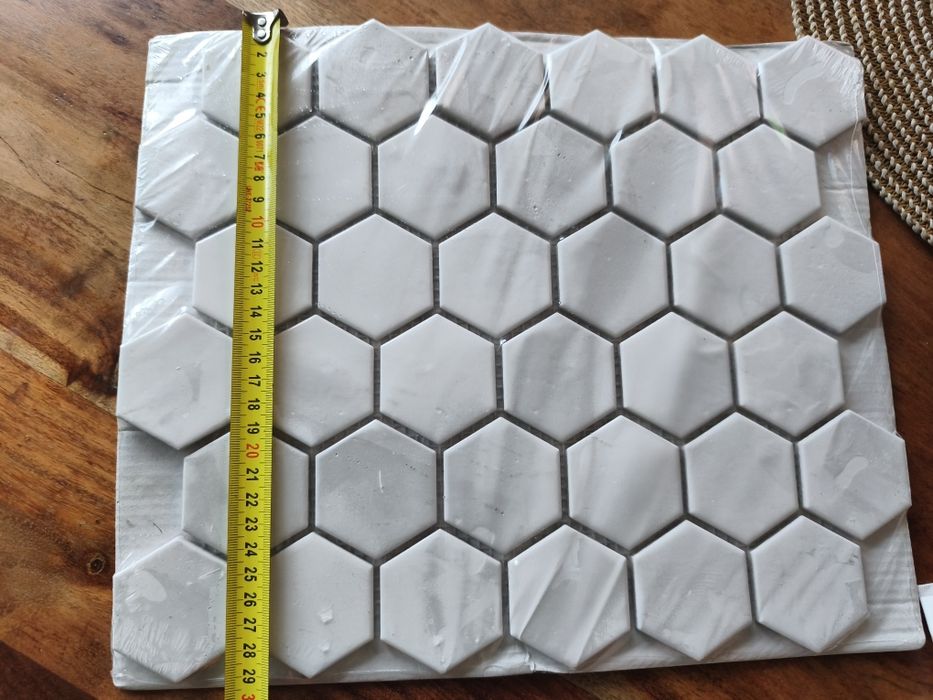 Płytki ceramiczne Hexagon mozaika gresowa