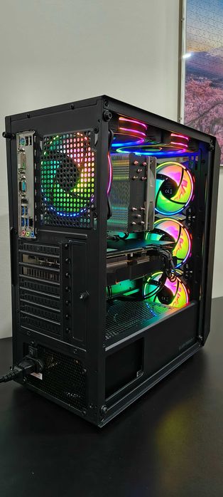 Komputer Gamingowy: RX 5700 XT 8GB/RYZEN 5 4500 /SSD M.2/ARGB/AM4