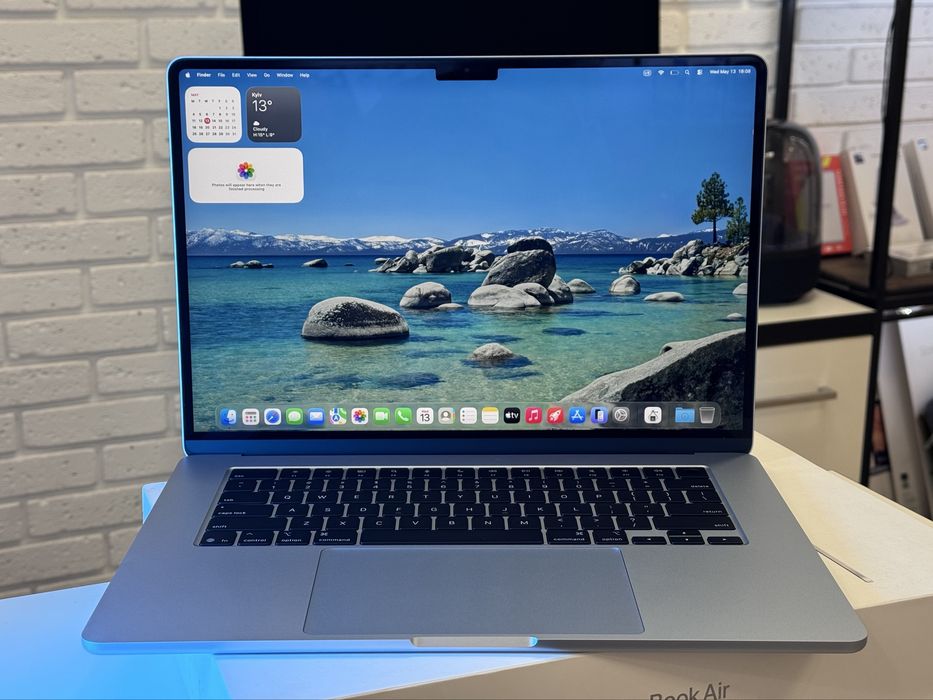 MacBook Air 15" M4 2025 Sky Blue 16/512 Gb (MC7C4) Магазин Гарантія