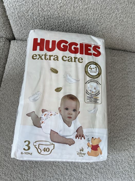 Підгузки huggies extra care 3