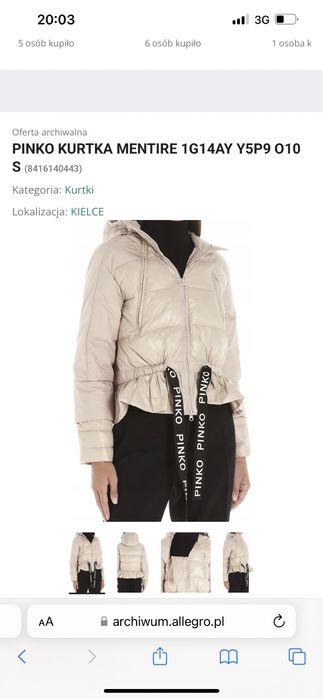 【satoko】 Kurtka pychowa Pinko Szydłowiec • OLX.pl