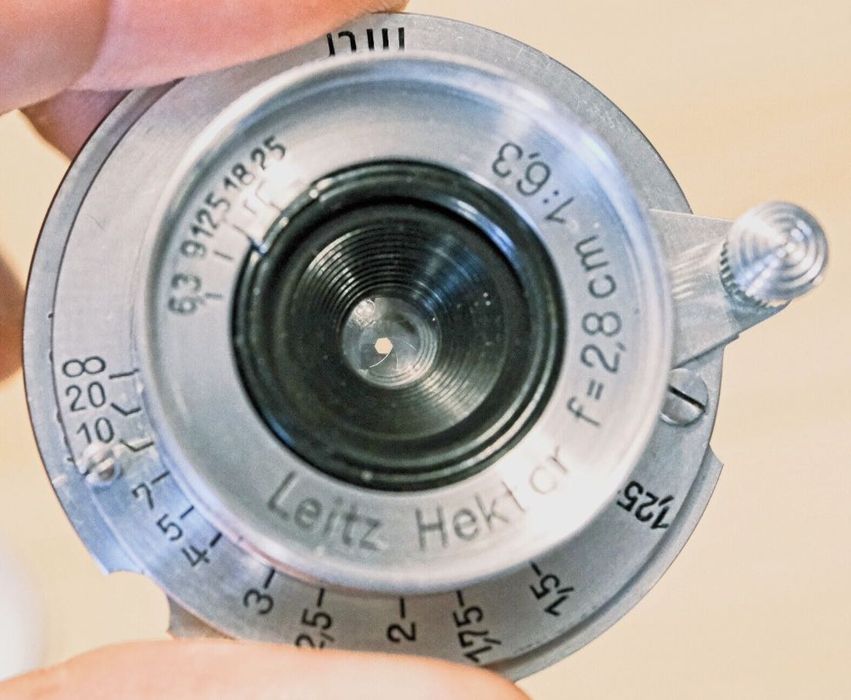 Leica Hektor 28mm f6.3 M39 mount (inclue M mount adaptador)