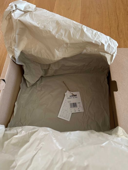 Klapki Adidas Yeezy Slilde Onyx 46 Czarne
