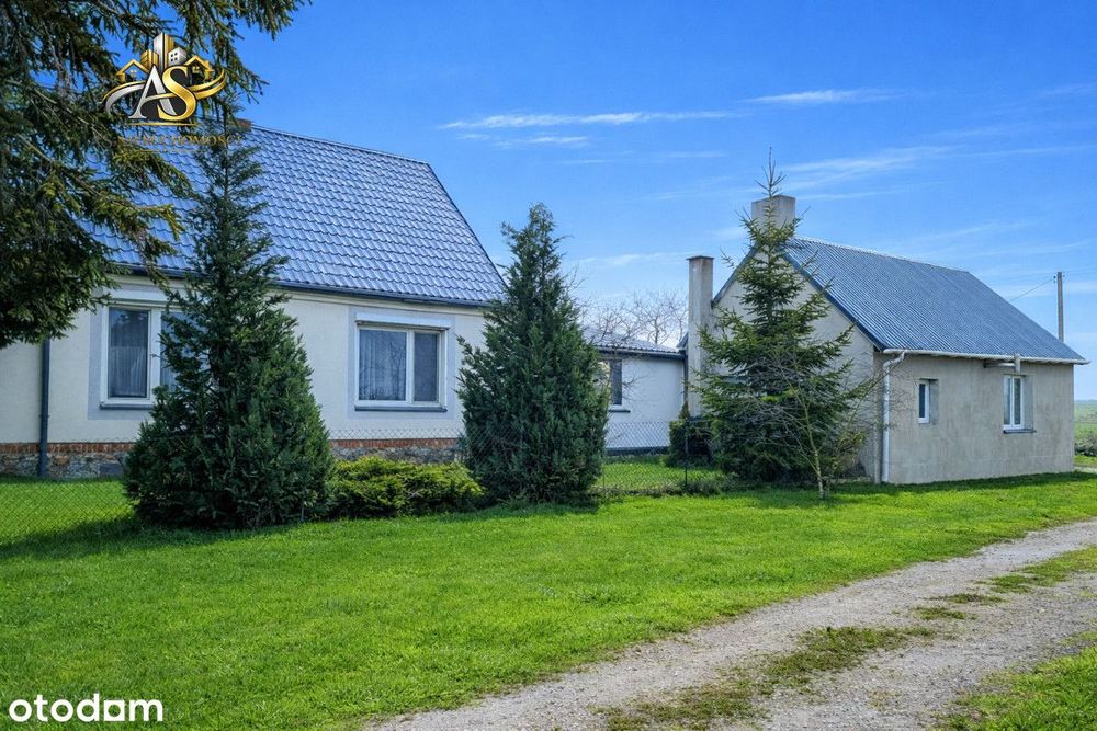 Na sprzedaż dom na dużej działce