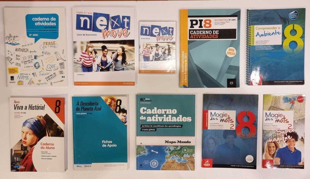 Textbooks, Workbooks, and Exercise and Activity Notebooks – 8th Grade