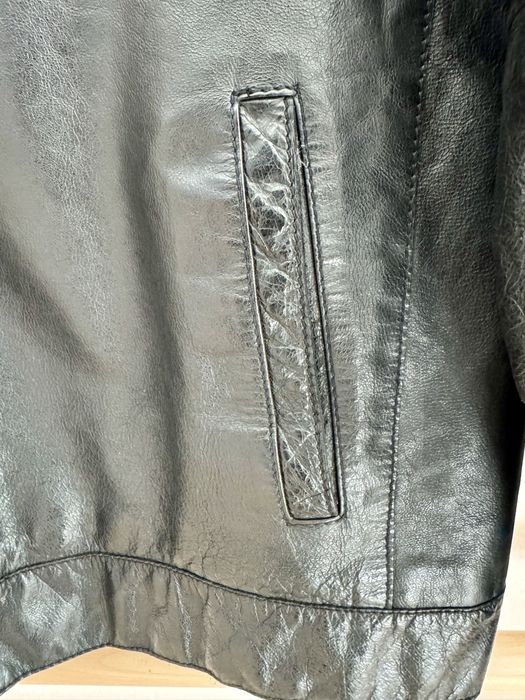 klasyczna kurtka skórzana Tommy Hilfiger 56 (2XL) - stan mega