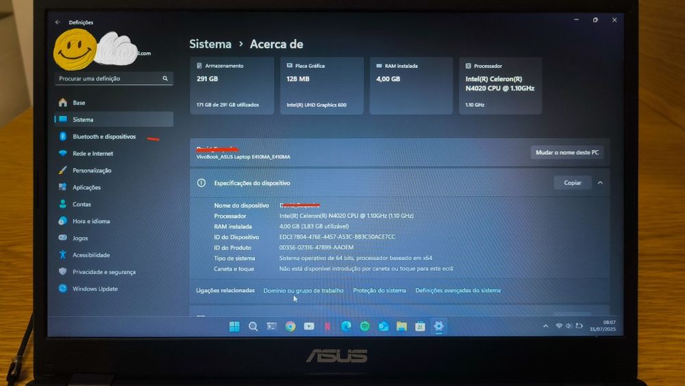 Portátil ASUS Laptop E410MA