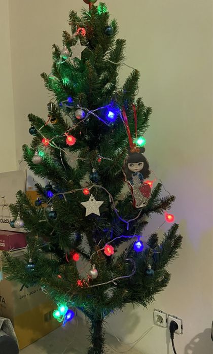 Ялинка елка искусственная 1.30, с ножками