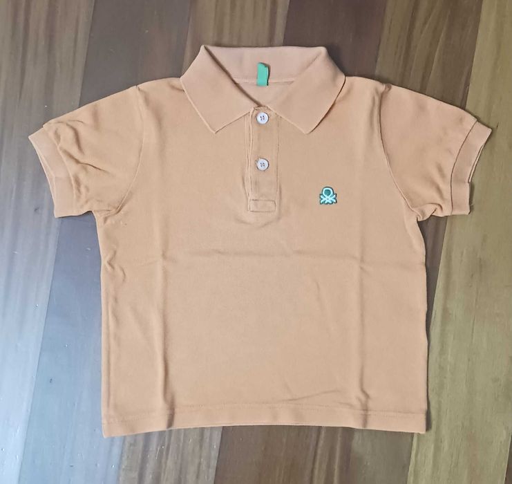 Conjunto de 3 polos e 3 t-shirts para criança - 3/4 anos