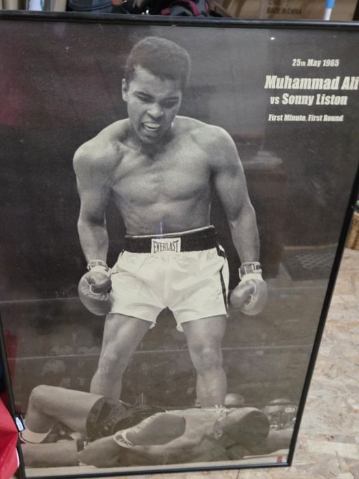 Plakat MUHAMNAD ALI vs Sonny Liston