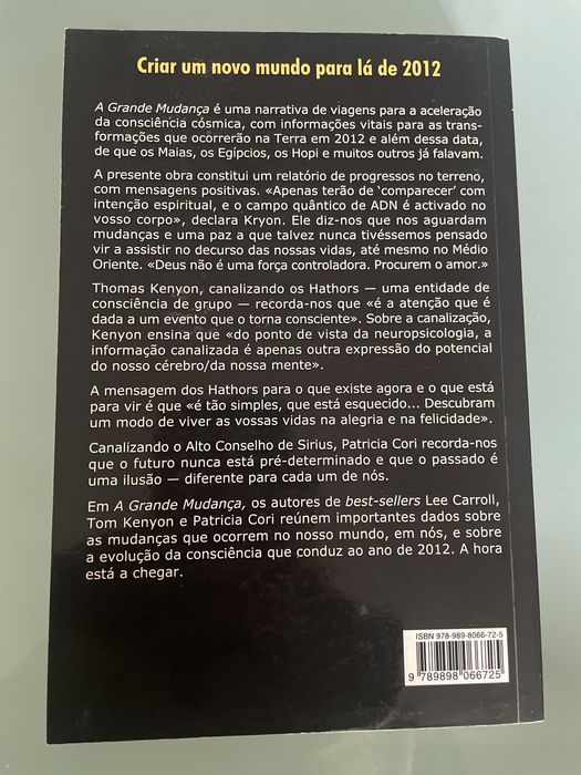 A grande mudanca de Lee Caroll