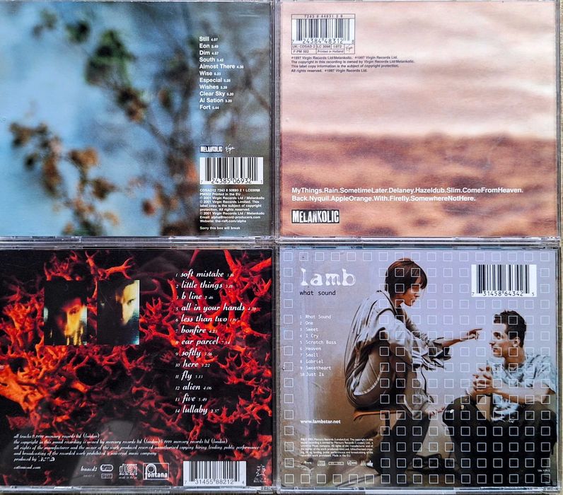 Pack de 4 CDs Indie Eletrónico - Alpha e Lamb!