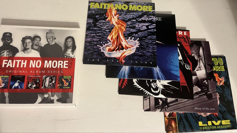 Zestaw 5xCD Faith No More - jak nowe
