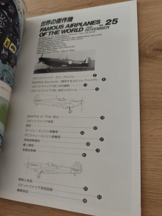 SUPERMARINE SPITFIRE Famous Airplanes of the world