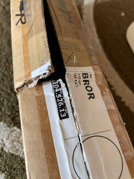 poste para prateleiras bror ikea NOVO