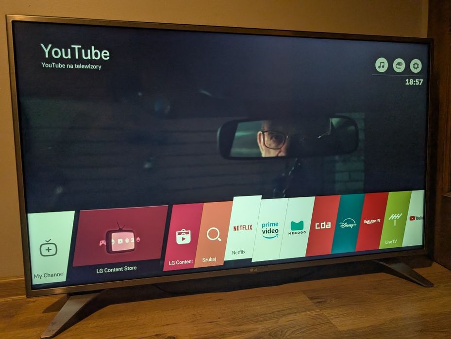 LG 49 cali UH6507 4k DVB-T2