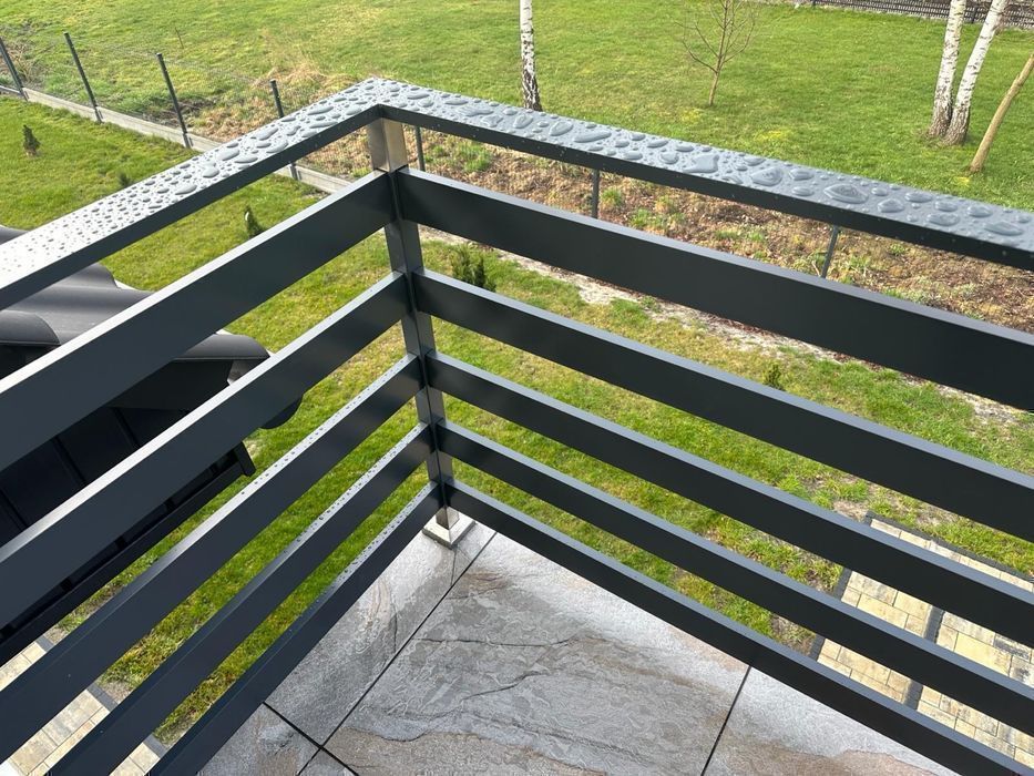 Balustrada balkonowa balustrady aluminiowe