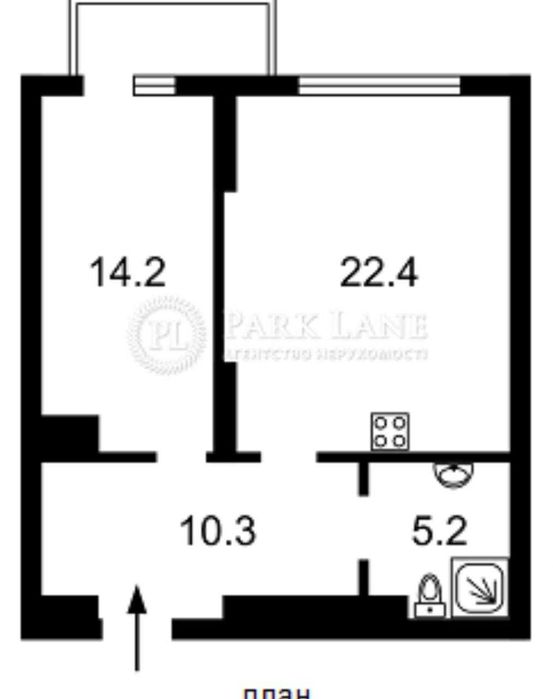 ТОП Ціна квартира 1к Продаж Паньківська, 20/82, ЖК "AuRoom" Центр Київ