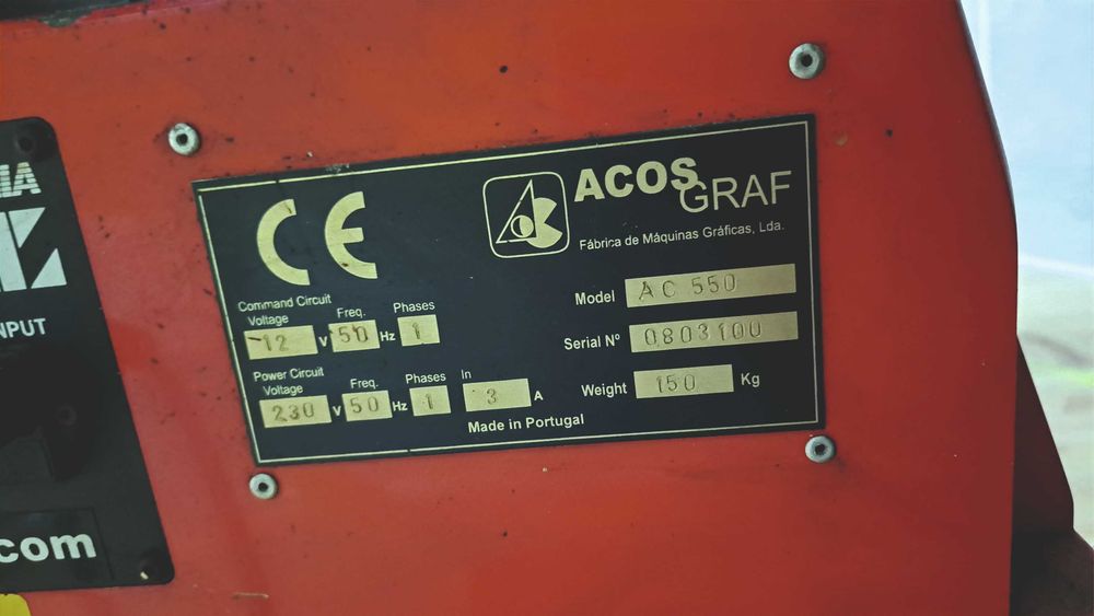 Máquina de serigrafia
