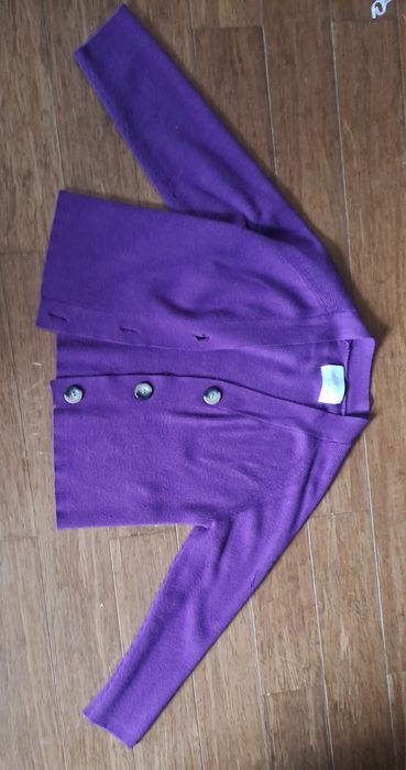 Sweterek ZARA, 11-12, na 152; fioletowy