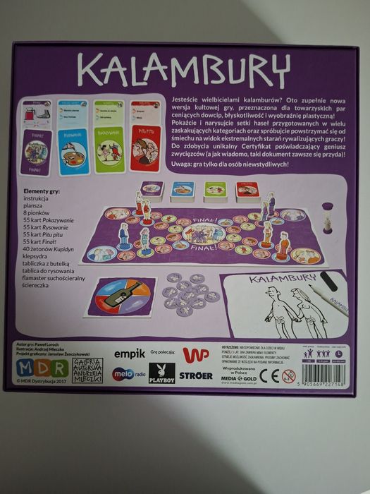 Kalambury Gierki małżeńskie A.Mleczko Gra dla dorosłych