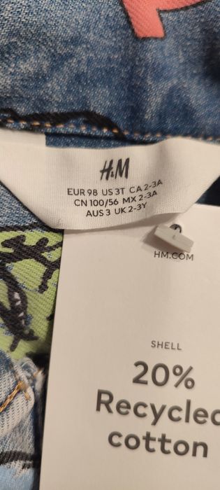 Джинсова куртка H&M Marvel для хлопчика