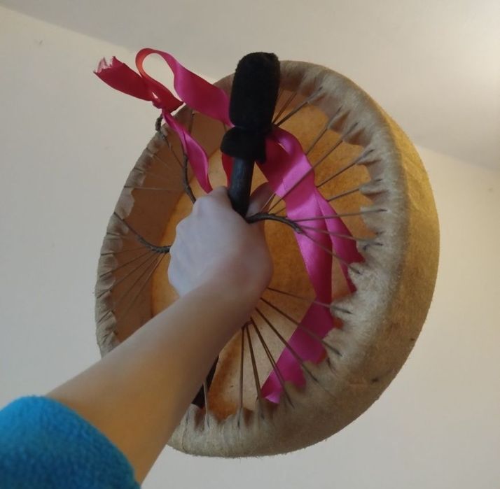 Bęben szamański obręczowy 30cm