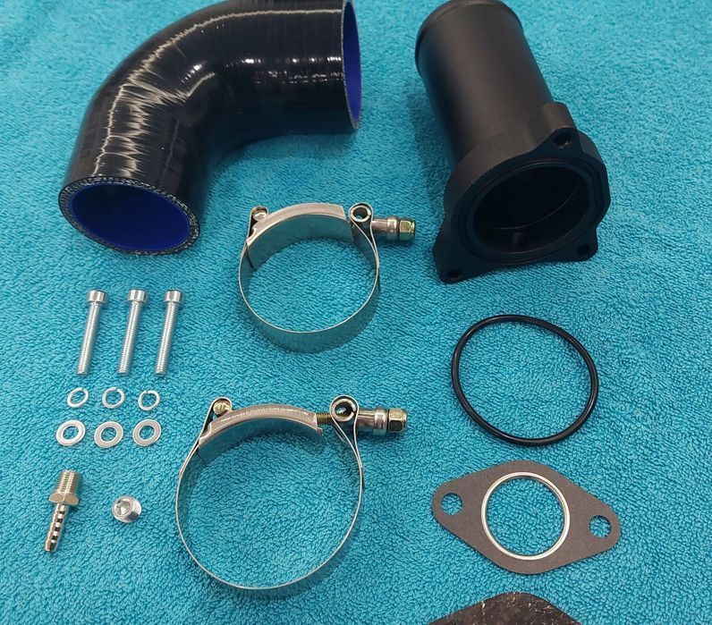 63mm - Kit Anulação EGR VW Passat B5.5 Audi A4 B6 PD 130cv - Preto