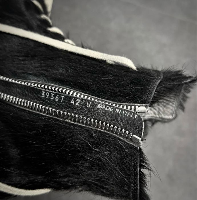 Rick Owens “Ponyhair” Ramones FW22 STROBE