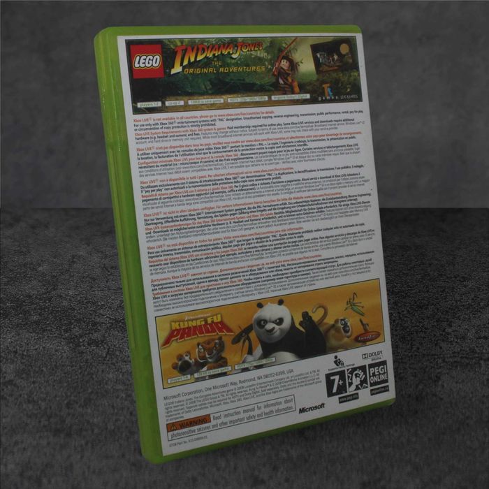 LEGO Indiana Jones + Kung Fu Panda Xbox 360 GameBAZA