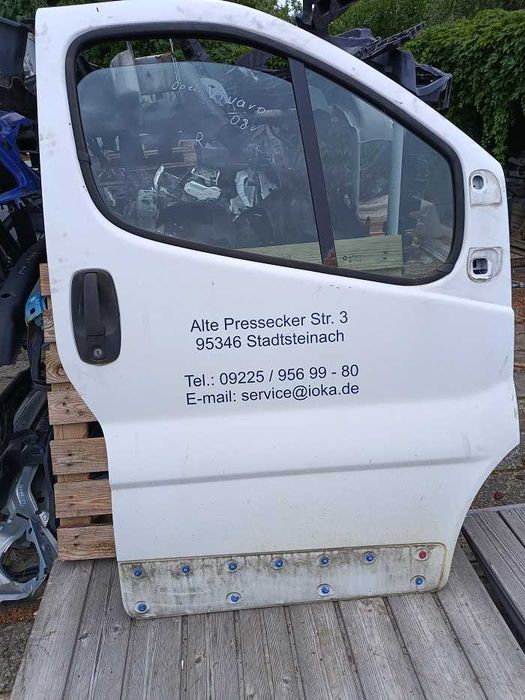 Drzwi przednie prawe Opel Vivaro 08r