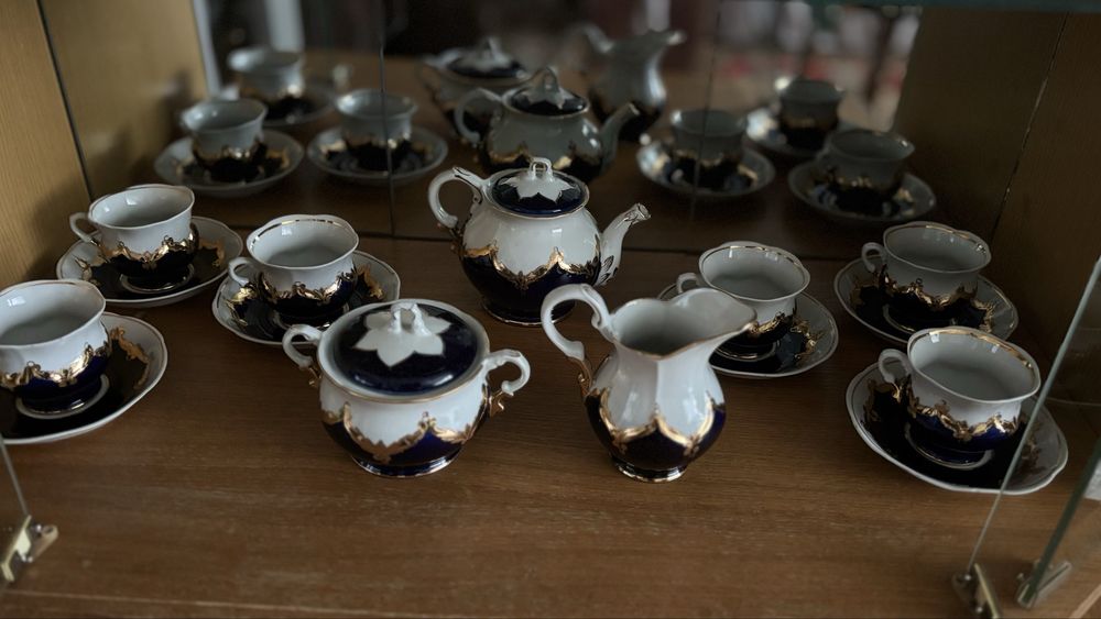 Сервіз Бутон синій