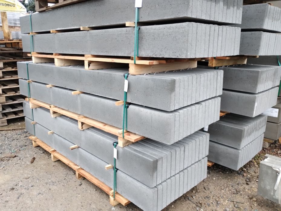Podmurówka pełna szara styrobud murek h20cm x250 deska panel