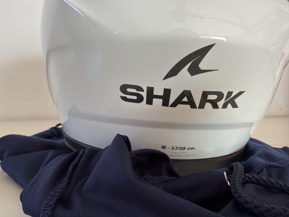Capacete Shark D-SKWAL 3 BLANK WHITE