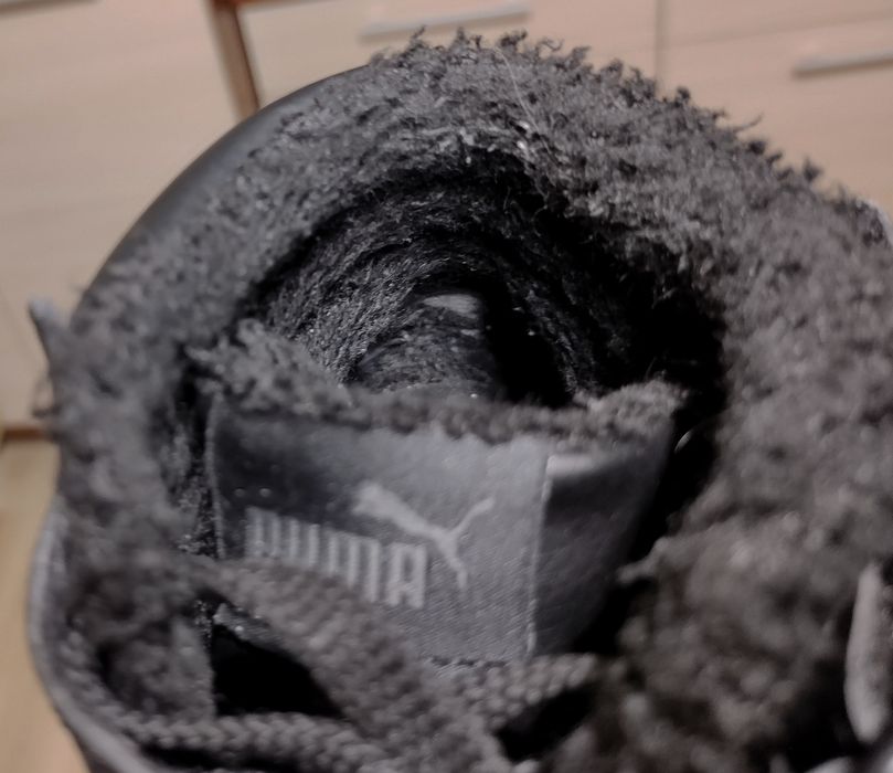 Buty damskie z kostkę, sneakersy / Puma Carina Mid 2.0, skóra