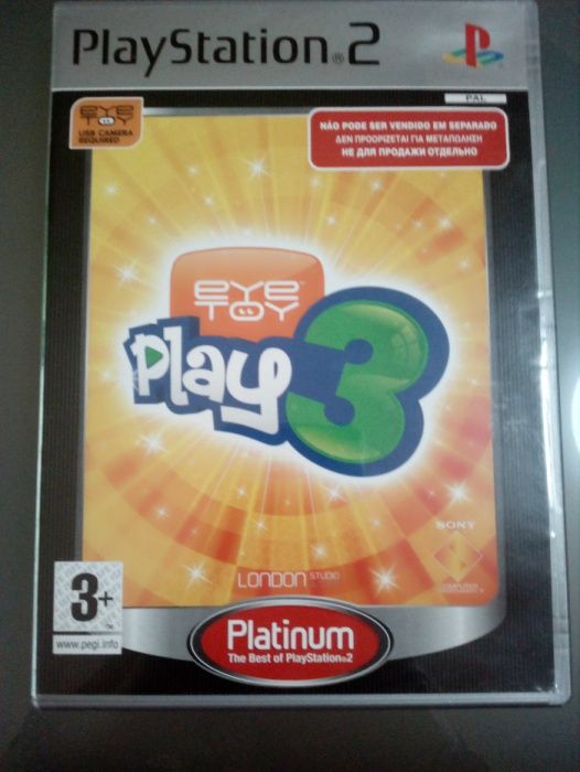 EyeToy: Play 3 - Playstation 2