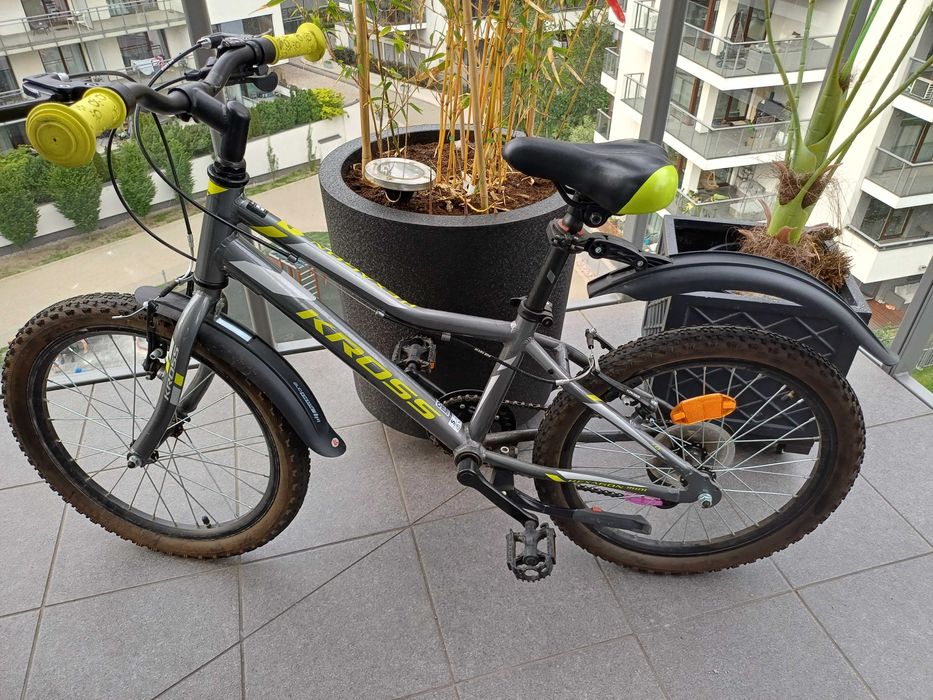 Rower dziecięcy Kross hexagon dla dziecka 20 cali koła, rama size 11